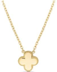 DEVATA - Clover Chain Necklace - Lyst