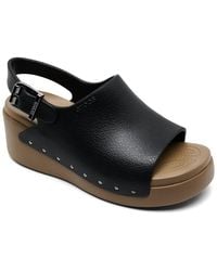 Crocs™ - Dylan Studded Platform Slide Sandals From Finish Line - Lyst