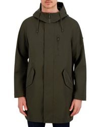 Vince Camuto - Luxe Twill Duffle Transitional Coat - Lyst