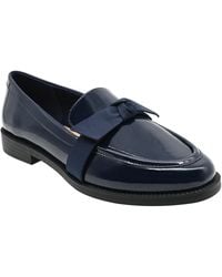 On 34th - Kasandra Bow Loafers - Lyst
