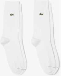 Lacoste - 2-pack High Height Crew Socks Set - Lyst