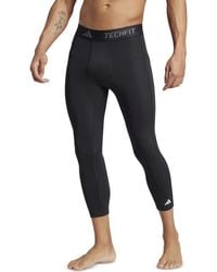 adidas - Techfit Compression 3/4 Training Tights - Lyst