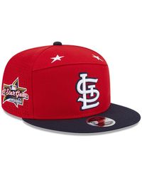 KTZ - Red/navy St. Louis Cardinals 2025 Mlb All-star Game Side Patch 9fifty Snapback Hat - Lyst