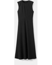 Mango - Open Back Midi-dress - Lyst