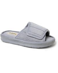 Dearfoams - Mickey Terry Adjustable Slides - Lyst