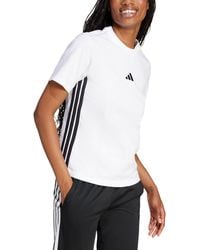 adidas - Essentials 3-stripes Cotton T-shirt - Lyst