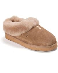 Dearfoams - Fireside By Adelaide Genuine Shearling Clog Slipper - Lyst