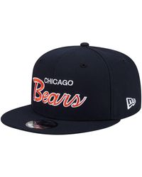 KTZ - Chicago Bears Core Team Script 9fifty Snapback Hat - Lyst
