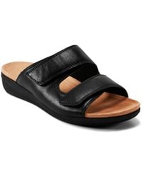 Easy Spirit - Bowen Double Band Low Wedge Sandals - Lyst