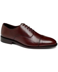 Anthony Veer - Clinton Cap-toe Leather Oxfords - Lyst