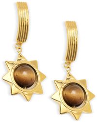 Nectar Nectar New York - 18k Gold-plated Matahari Sunny Drop Earrings - Lyst
