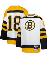 Mitchell & Ness - Big Boys And Girls Willie O'ree Boston Bruins 1958 Blue Line Player Jersey - Lyst