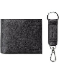 Cole Haan - Leather Billfold Wallet With Key Fob - Lyst