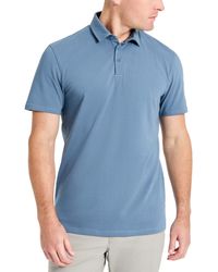 Kenneth Cole - Performance Button Polo - Lyst