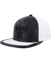 Mitchell & Ness - Black And White Chicago Bulls Nba Day One Snapback Hat - Lyst