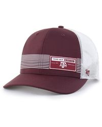 '47 - Texas A&m aggies Rangefinder Brrr Trucker Adjustable Hat - Lyst