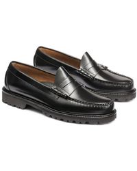 G.H. Bass & Co. - G.h.bass Larson Lug Weejuns Penny Loafers - Lyst