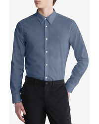 Calvin Klein - Slim-fit Refined Button-down Shirt - Lyst