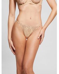 Guess - Giselle Macrame Thong - Lyst