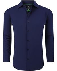 Tom Baine - Performance Stretch Solid Button Down Shirt - Lyst