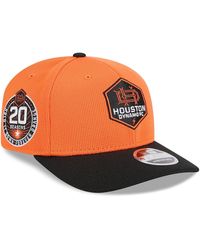 KTZ - Orange/black Houston Dynamo Fc 2025 Jersey Hook 9seventy Stretch-snap Hat - Lyst