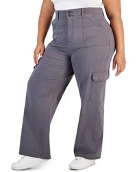 Celebrity Pink - Trendy Plus Size Relaxed-fit Straight-leg Cargo Pants - Lyst