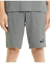 PUMA - Essential Jersey Shorts - Lyst