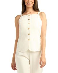Bcx - Button-front Cami Top - Lyst