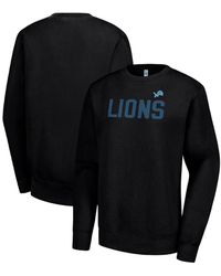 G-III 4Her by Carl Banks - Detroit Lions Dot Print Team Graphic Fleece Pullover Sweatshirt - Lyst