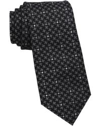 KARL LAGERFELD - Dotte Polka Dot Pattern Classic Tie - Lyst