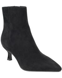 Calvin Klein - Austina Pointed Toe Kitten Heel Booties - Lyst