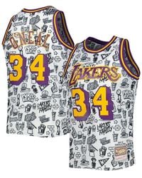 Mitchell & Ness Los Angeles Lakers Shaquille O'neal Lightning
