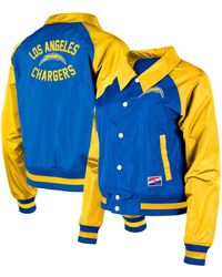 KTZ - Los Angeles Rams Coaches Raglan Full-snap Jacket - Lyst