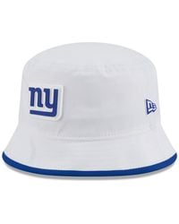 KTZ - New York Giants 2025 Nfl Training Camp Stretch Bucket Hat - Lyst