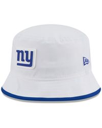 KTZ - New York Giants 2025 Nfl Training Camp Stretch Bucket Hat - Lyst
