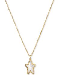 Kendra Scott - 14k Gold-plated Mother-of-pearl Star 19" Pendant Necklace - Lyst