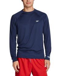 Speedo - Long Sleeve Swim T-shirt - Lyst