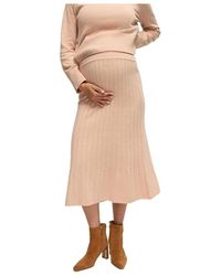 Ingrid & Isabel - Ingrid + Isabel Maternity Ingrid + Isabel Knit Sweater Midi Skirt - Lyst