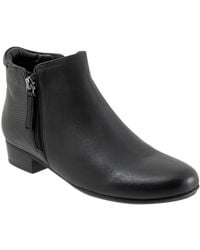 Trotters - Major Embossed Bootie - Lyst