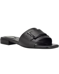 Calvin Klein - Tangelo Slip-on Dress Flat Sandals - Lyst