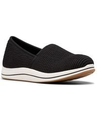 Clarks - Cloudsteppers Breeze Stretch Slip-on Shoes - Lyst