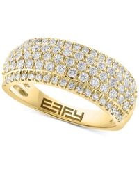 Effy - Effy Diamond Pave Multirow Ring (7/8 Ct. T.w. - Lyst