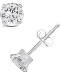 Macy's - Gemstone Stud Earrings - Lyst