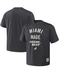 Staple - Nba X Miami Heat Heavyweight Oversized T-shirt - Lyst