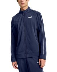 PUMA - Piped Tricot Jacket - Lyst