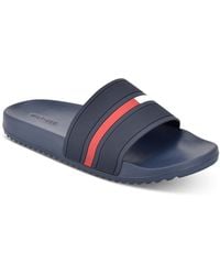Tommy Hilfiger - Redder Flag Logo Pool Slide Sandals - Lyst
