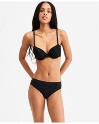 Calvin Klein - Perfectly Fit Ultralight Lightly Lined Demi Bra Bonded Flex Bikini Underwear - Lyst