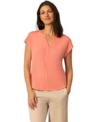 Cable & Gauge - Split Neck Slub Terry Tee - Lyst