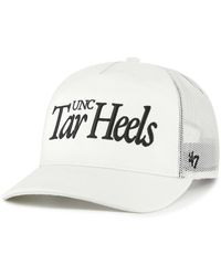 '47 - And Â North Carolina Tar Heels Foundation Script Adjustable Trucker Hat - Lyst