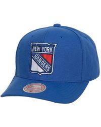 Mitchell & Ness - New York Rangers Team Ground Pro Adjustable Hat - Lyst